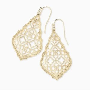 Kendra Scott Addie Gold Drop Earrings